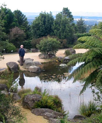 One of the ponds. One of the ponds.