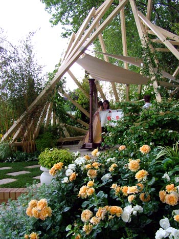 The only garden to include live music - what a treat! The only garden to include live music - what a treat!