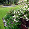 I should be at home in the garden...